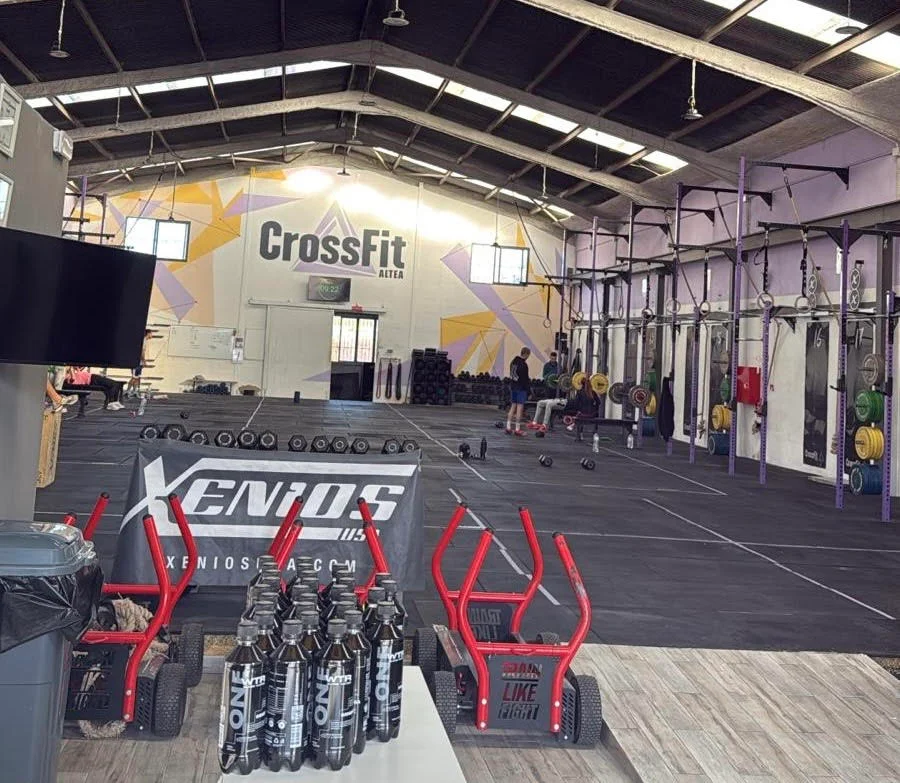 Foto: Box Altea. Stor og romslig CrossFit box, med plass til mange.