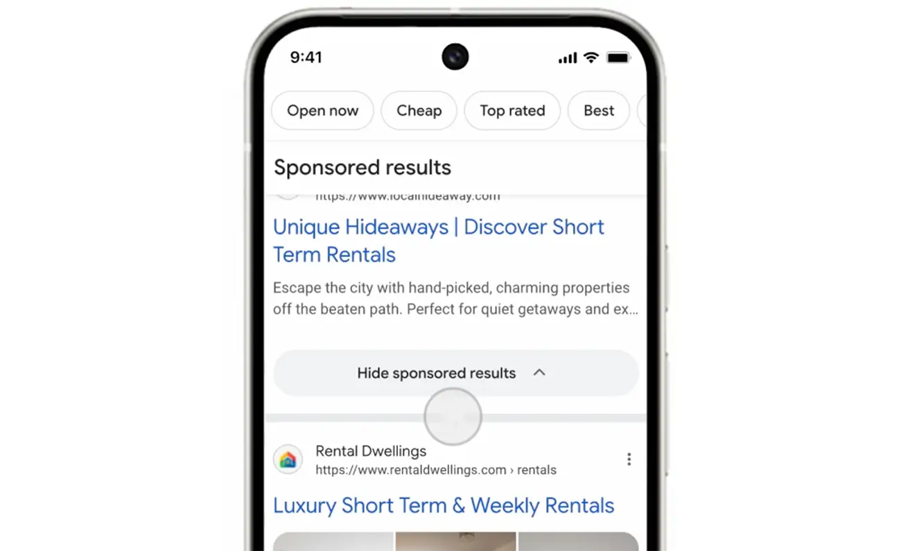 why googles sponsored label makes organic search essential