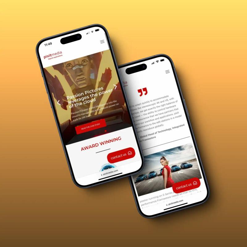pixitmedia mobile website featured
