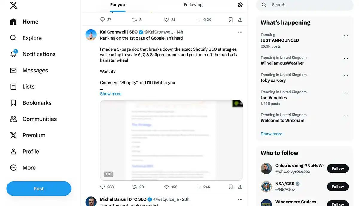 vertical sidebar navigation menu