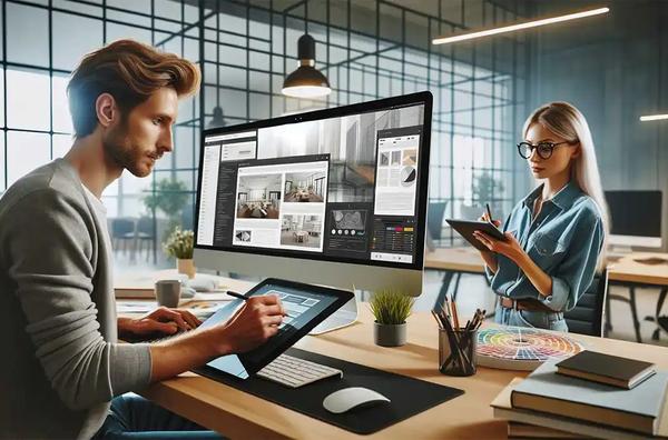 b2c website design agency illustration 3