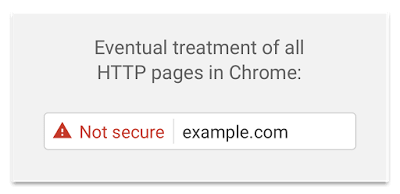 chrome red triangle warning https