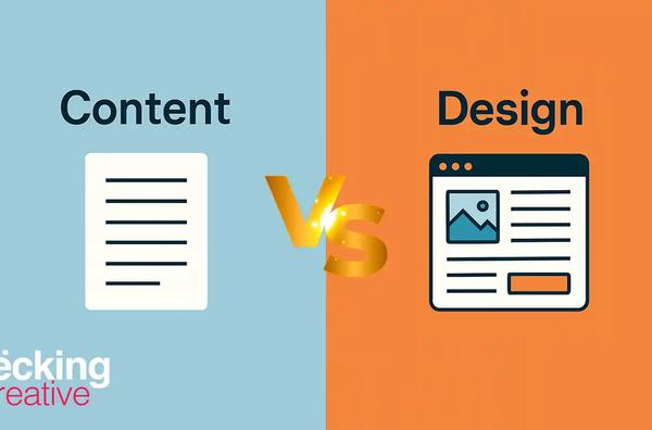 content vs design