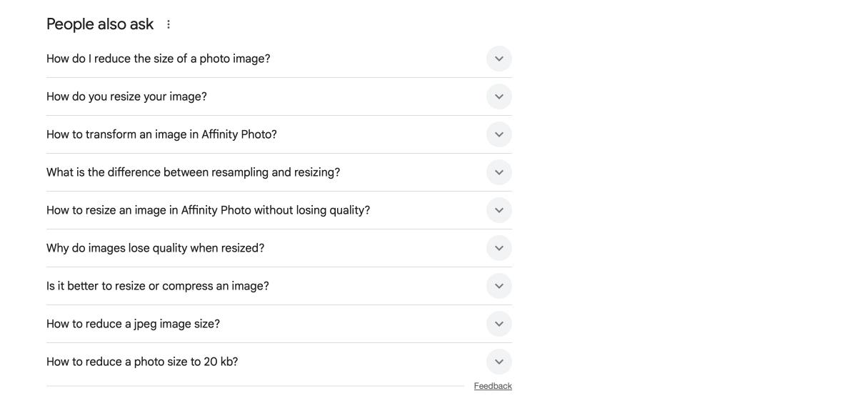 zero-click search - people also ask