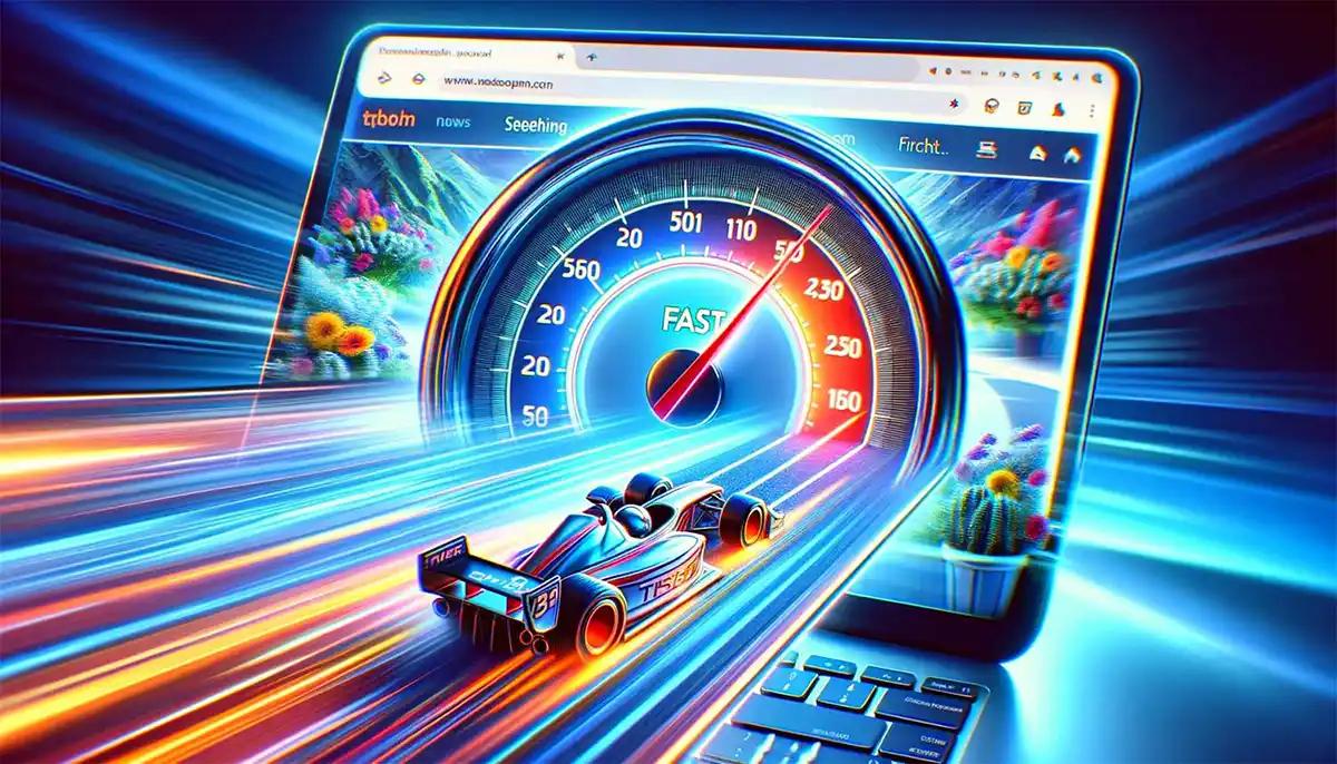 B2C website speed illustration