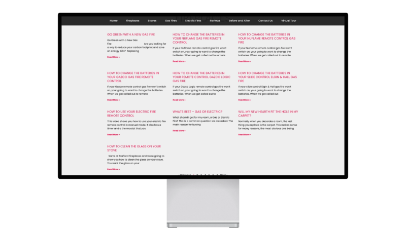 Trafford Fireplaces Website Blog Archive