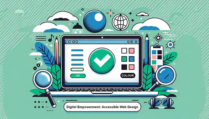 website accessibility illustration