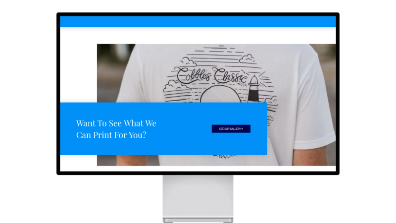 Standard Clothing Website Homepage 2