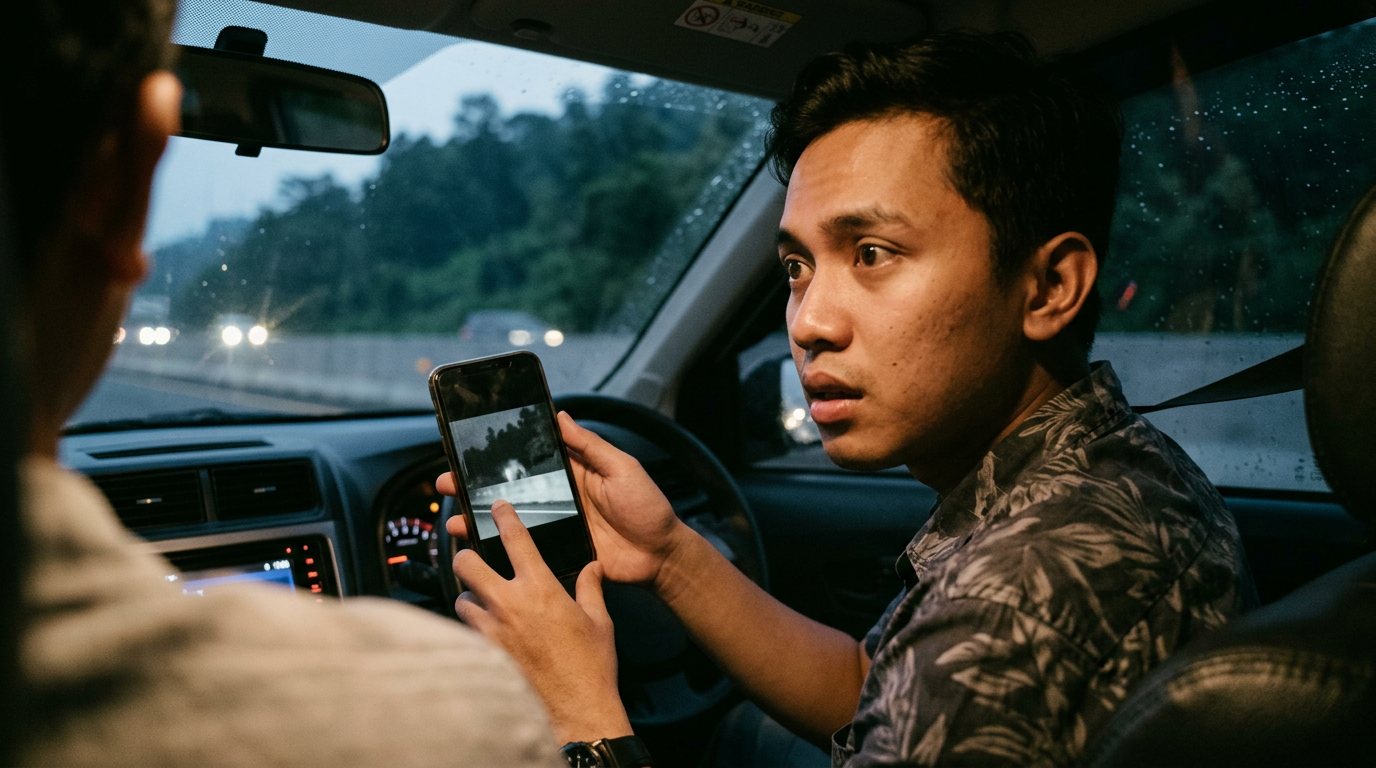 Kisah Misterius Penampakan di Jalan Tol Cipularang Hebohkan Netizen