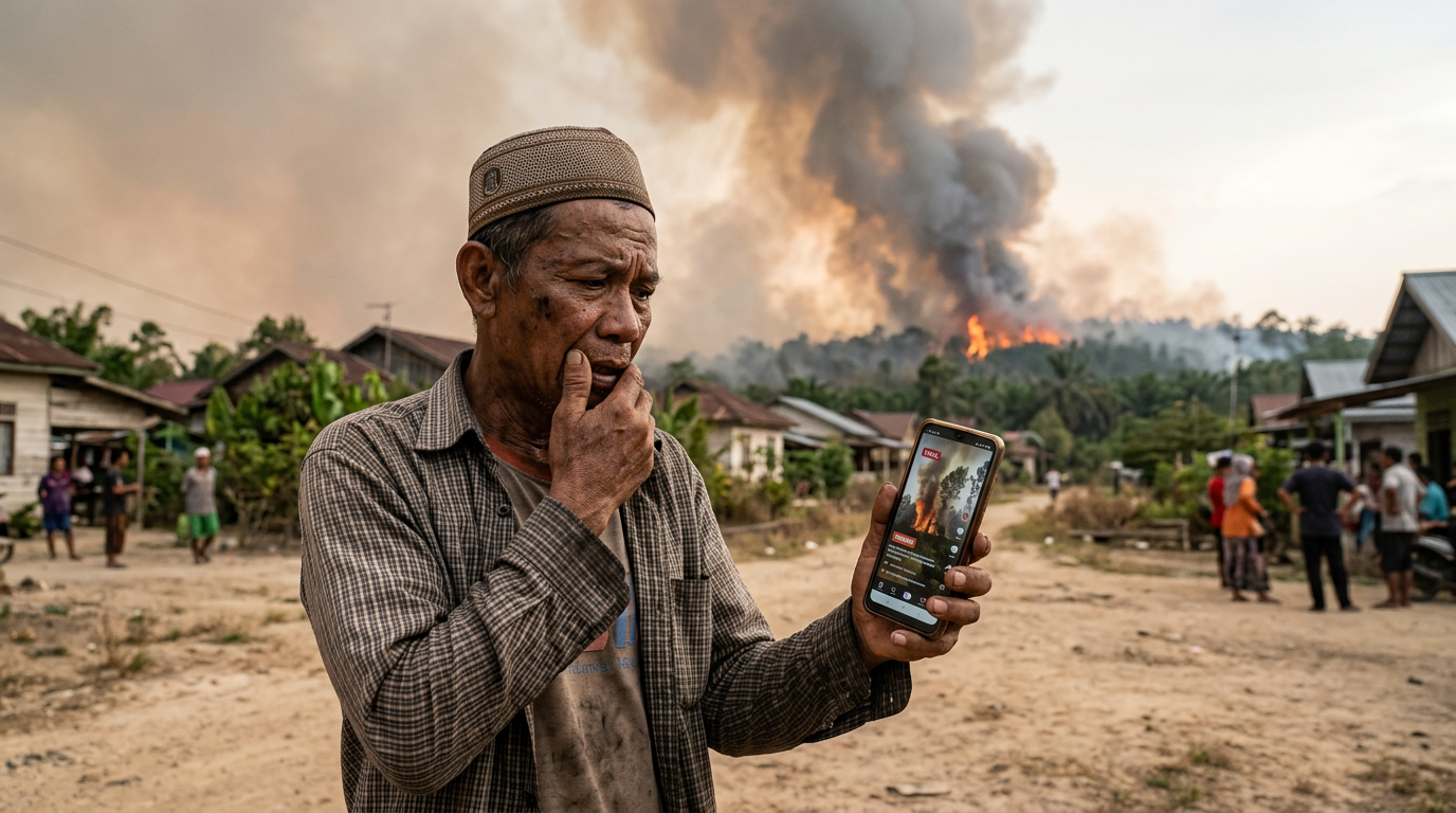 Kebakaran Hutan Viral: Detik-Detik Mencekam yang Trending di Media Sosial
