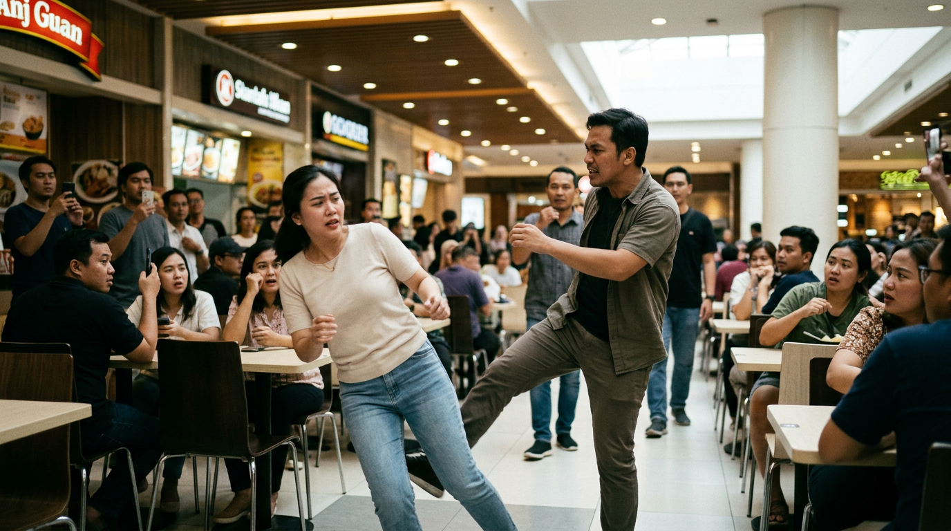 Viral Pria Tendang Wanita di Senayan City Jadi Sorotan Publik