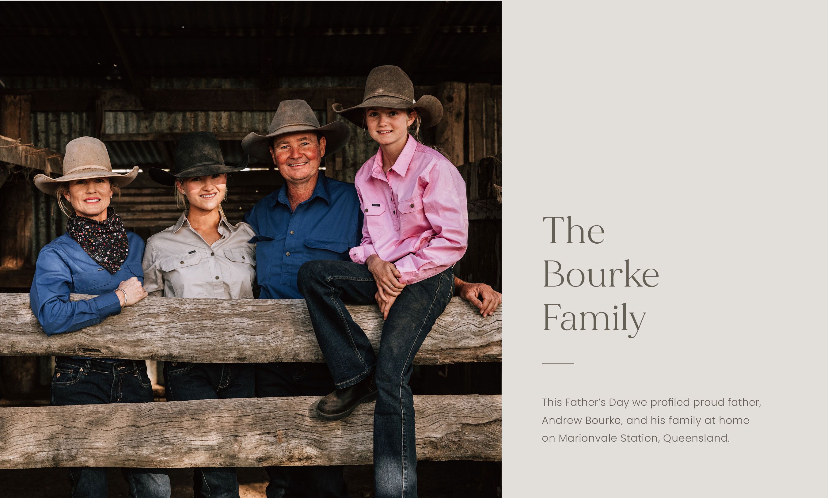 The Bourke Family