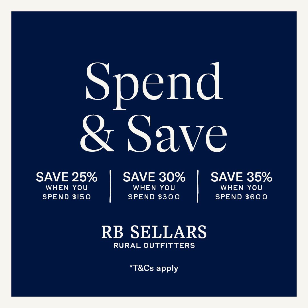 Spend & Save starts now!

*Selected styles only. T&Cs apply. See w...

Shop via the link in bio. 

#RBSellars