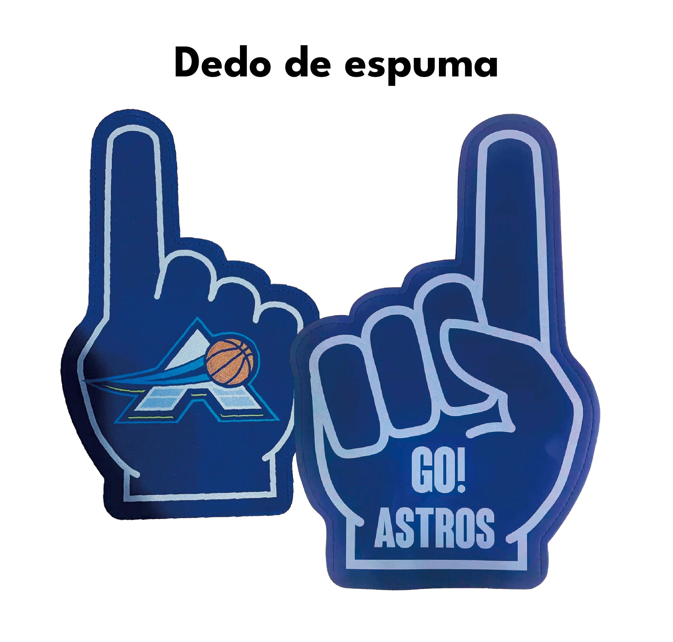 Dedo de espuma