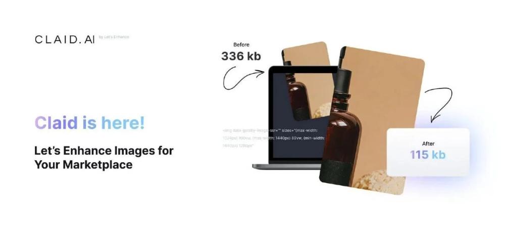 Screenshot of Claid.ai