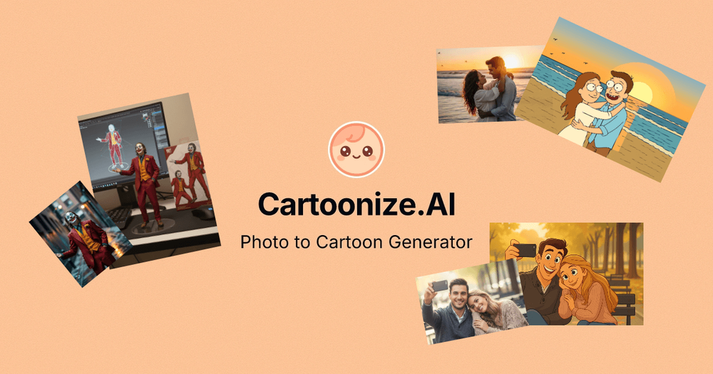 Screenshot of Cartoonize AI