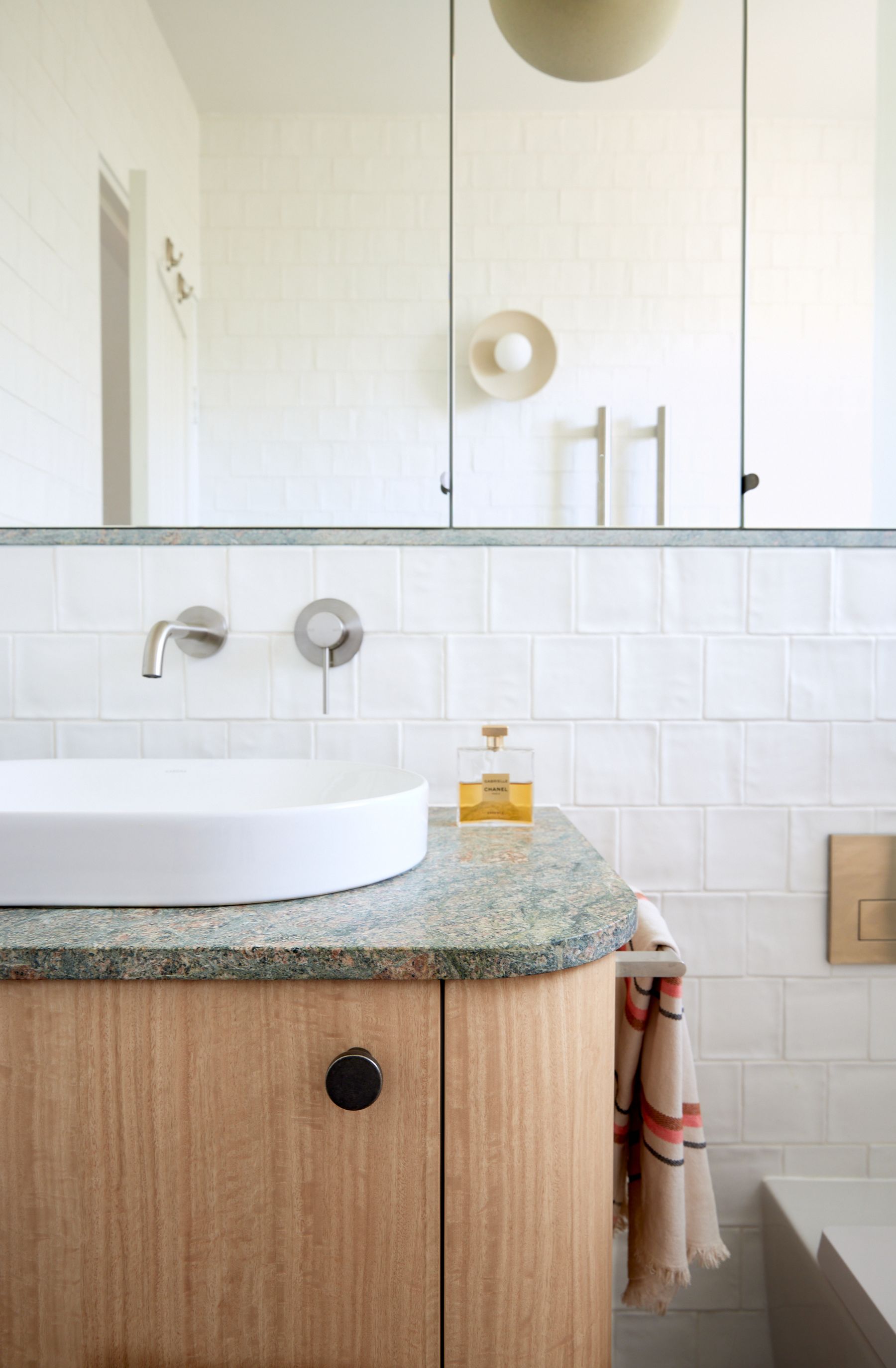 Bathroom vanity and stonetop