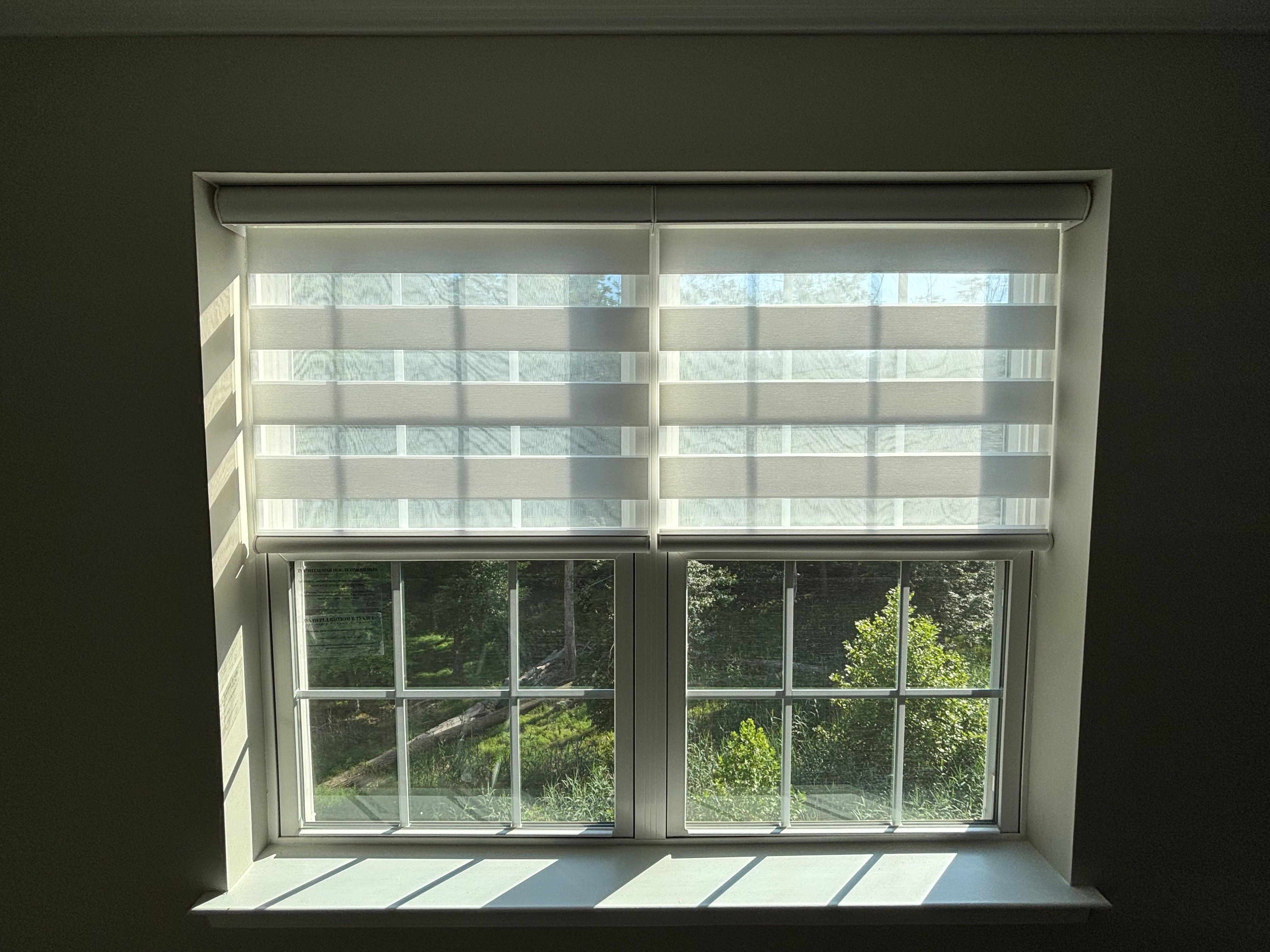 layered-banded-shades installed in 19053