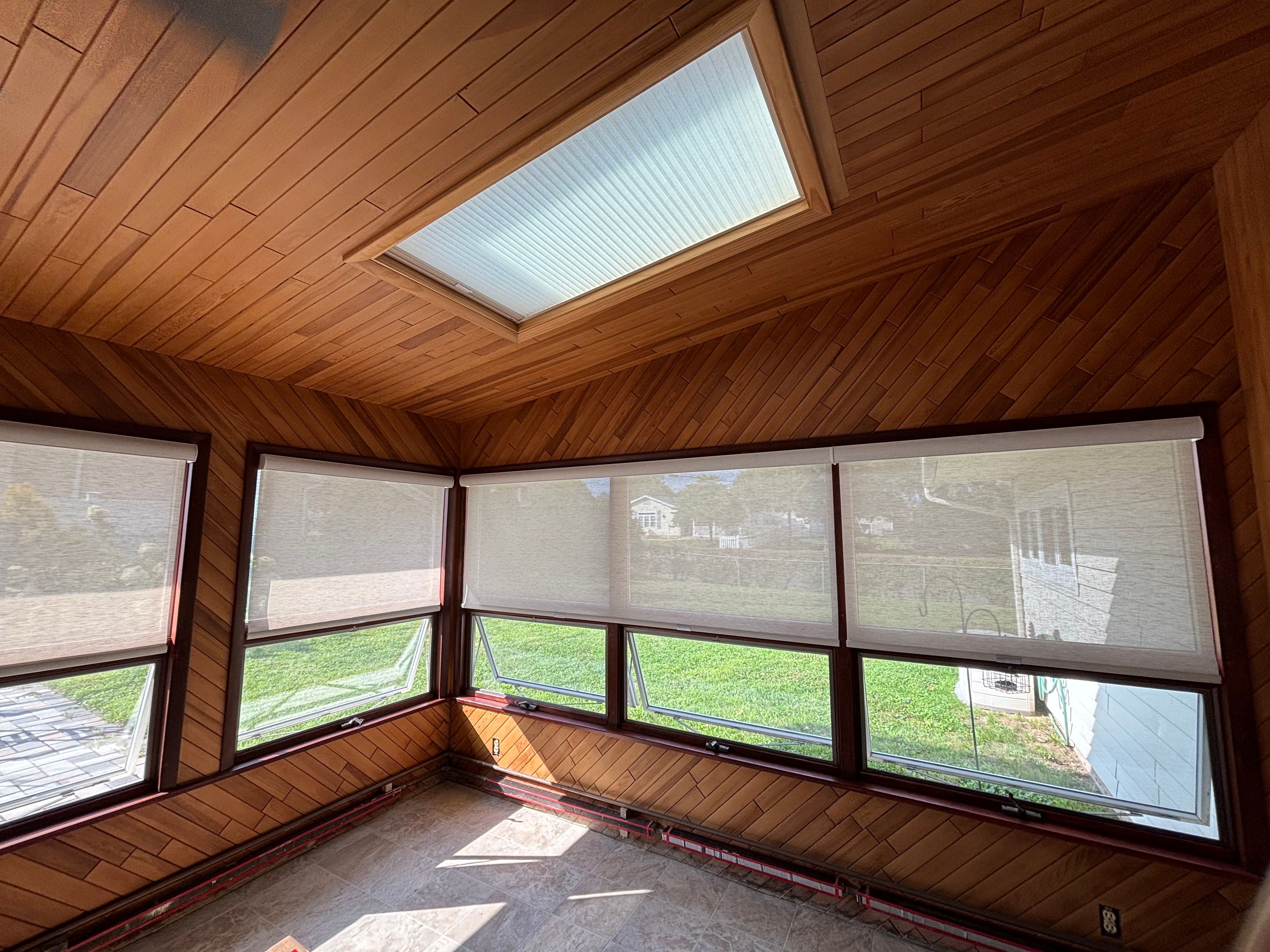 Installation photo for Roller shade Installation 19047