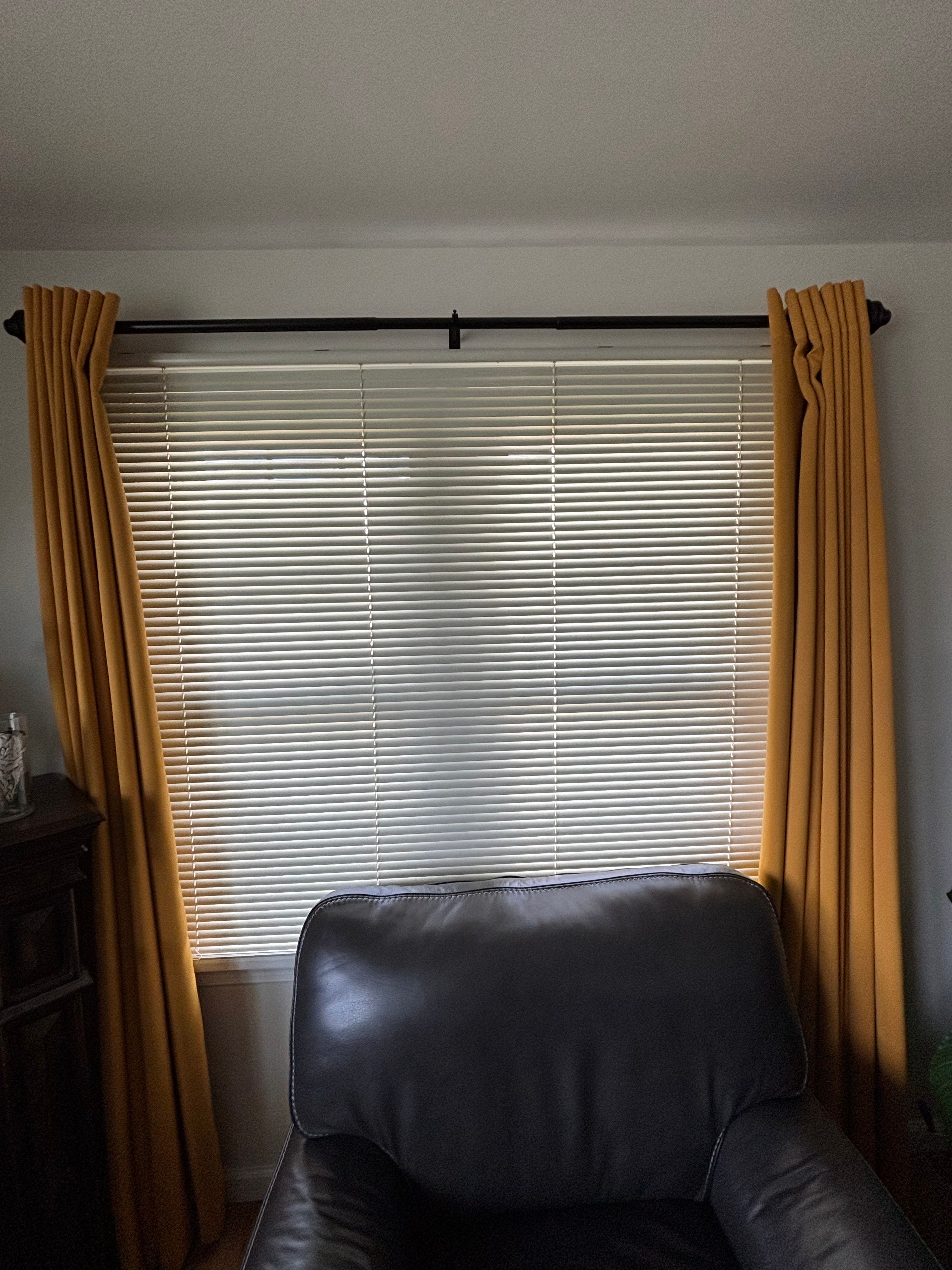 Installation photo for Window treatments Installation 19464