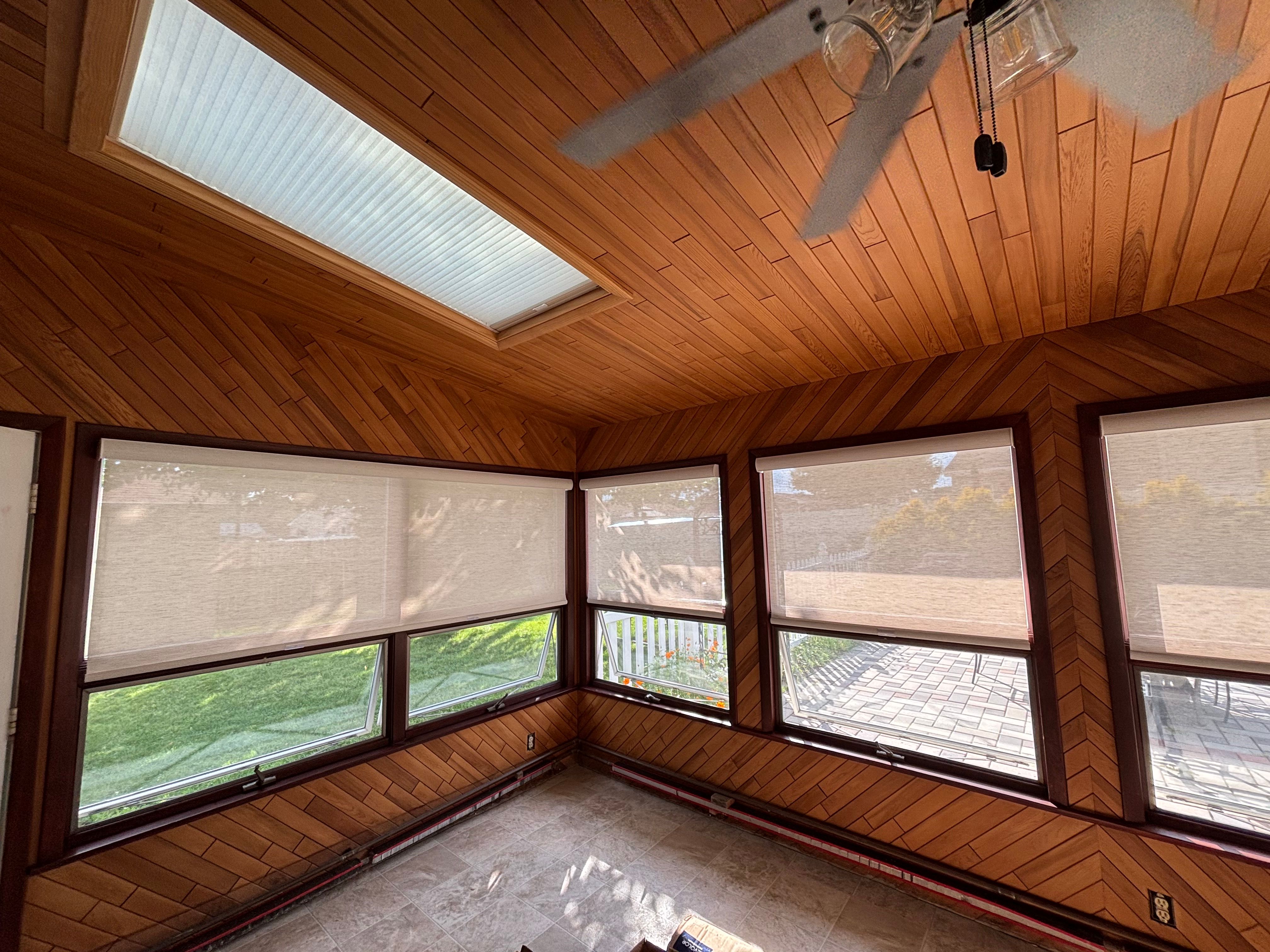 Installation photo for Roller shade Installation 19047