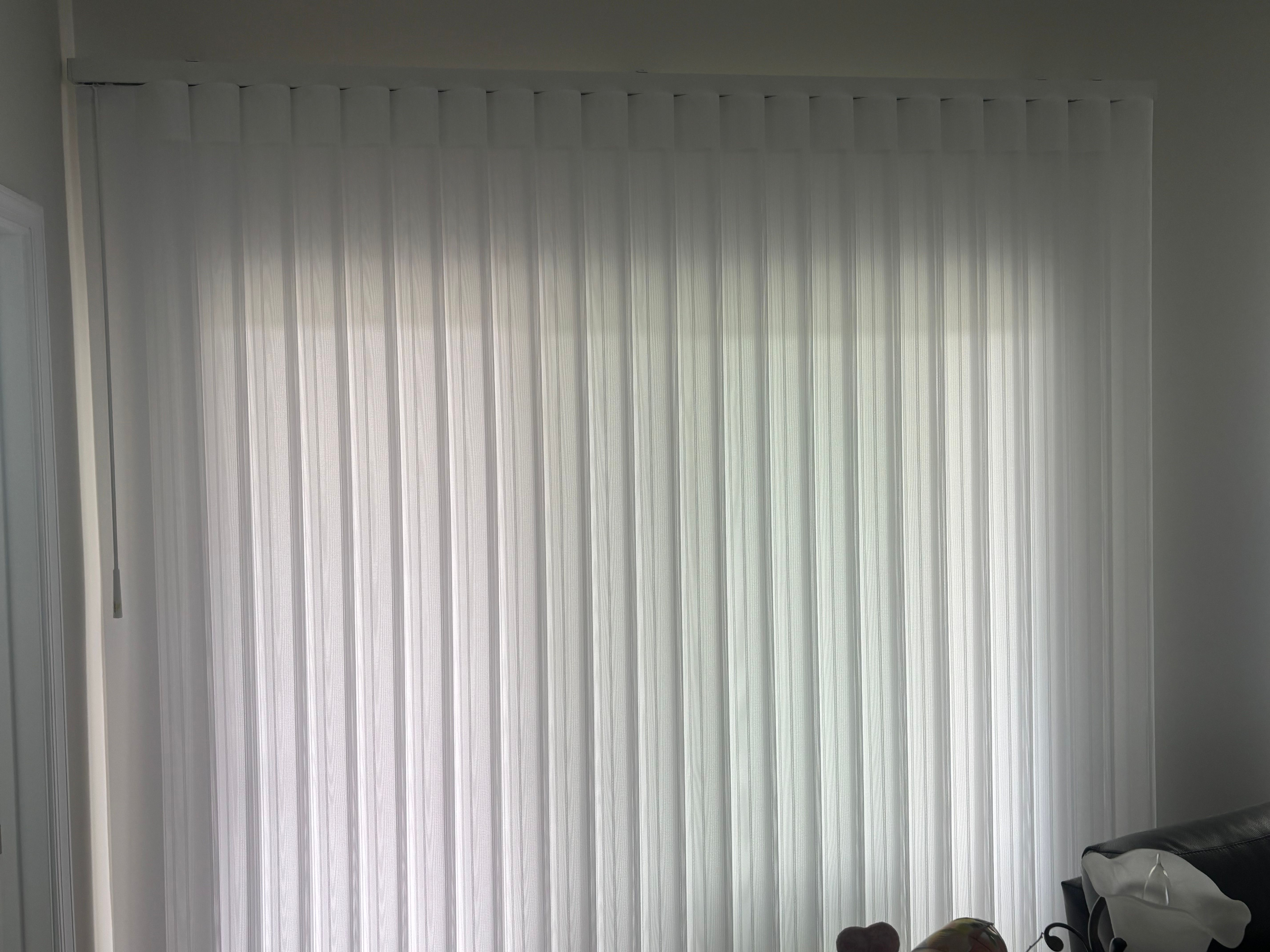 Installation photo for Sheer Vertical Installation 19007