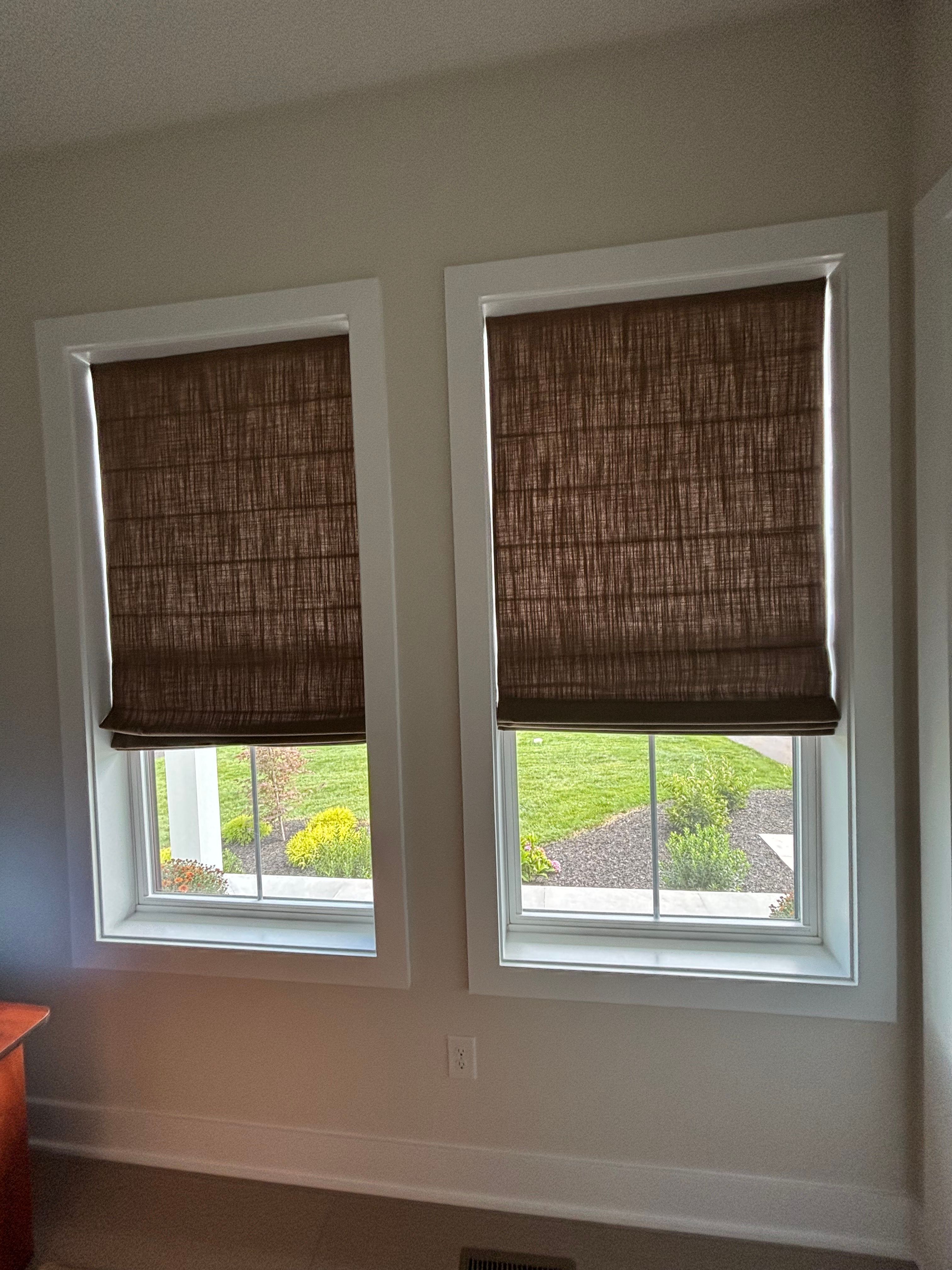 layered-banded-shades installed in 19002