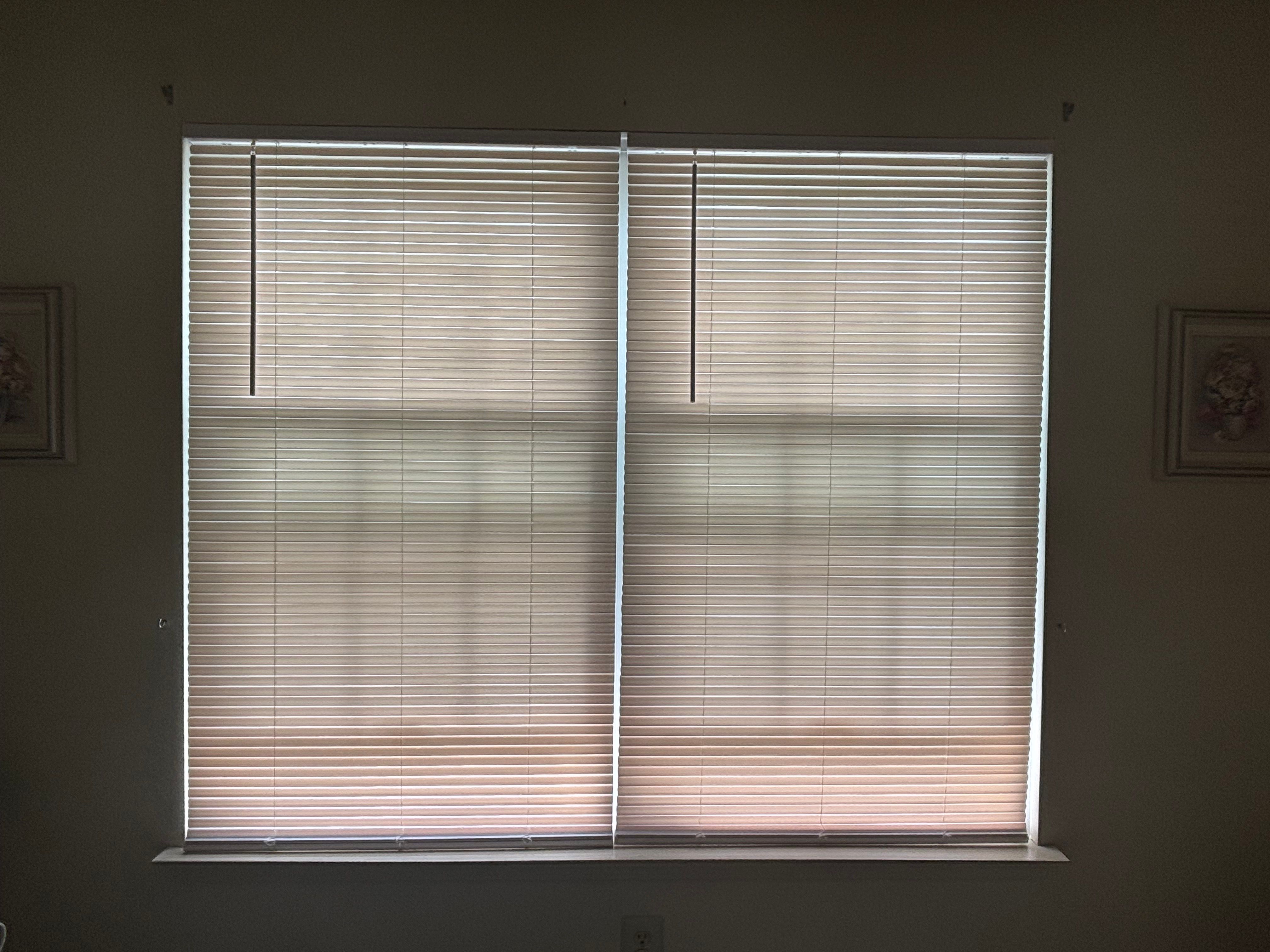 Installation photo for Mini blinds Installation 19020