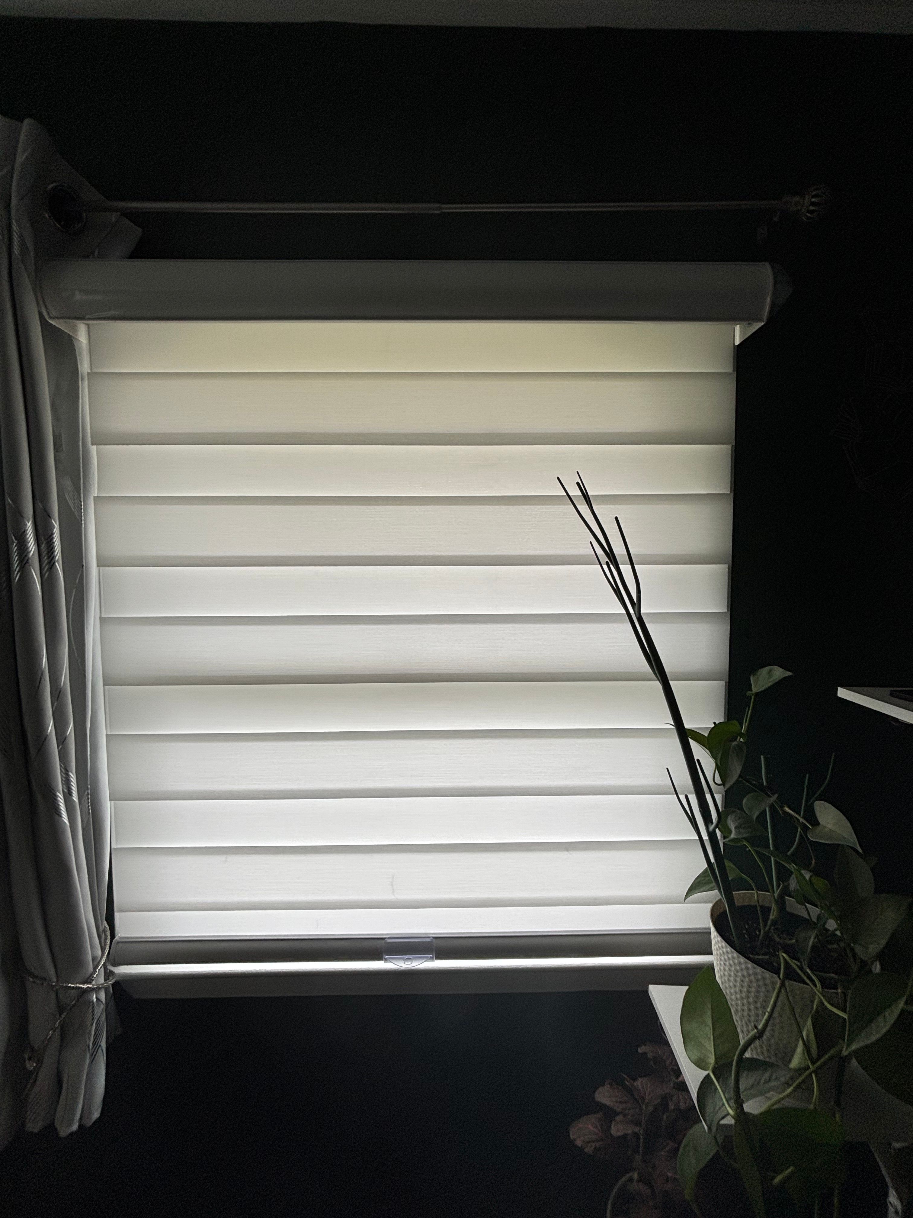 layered-banded-shades installed in local