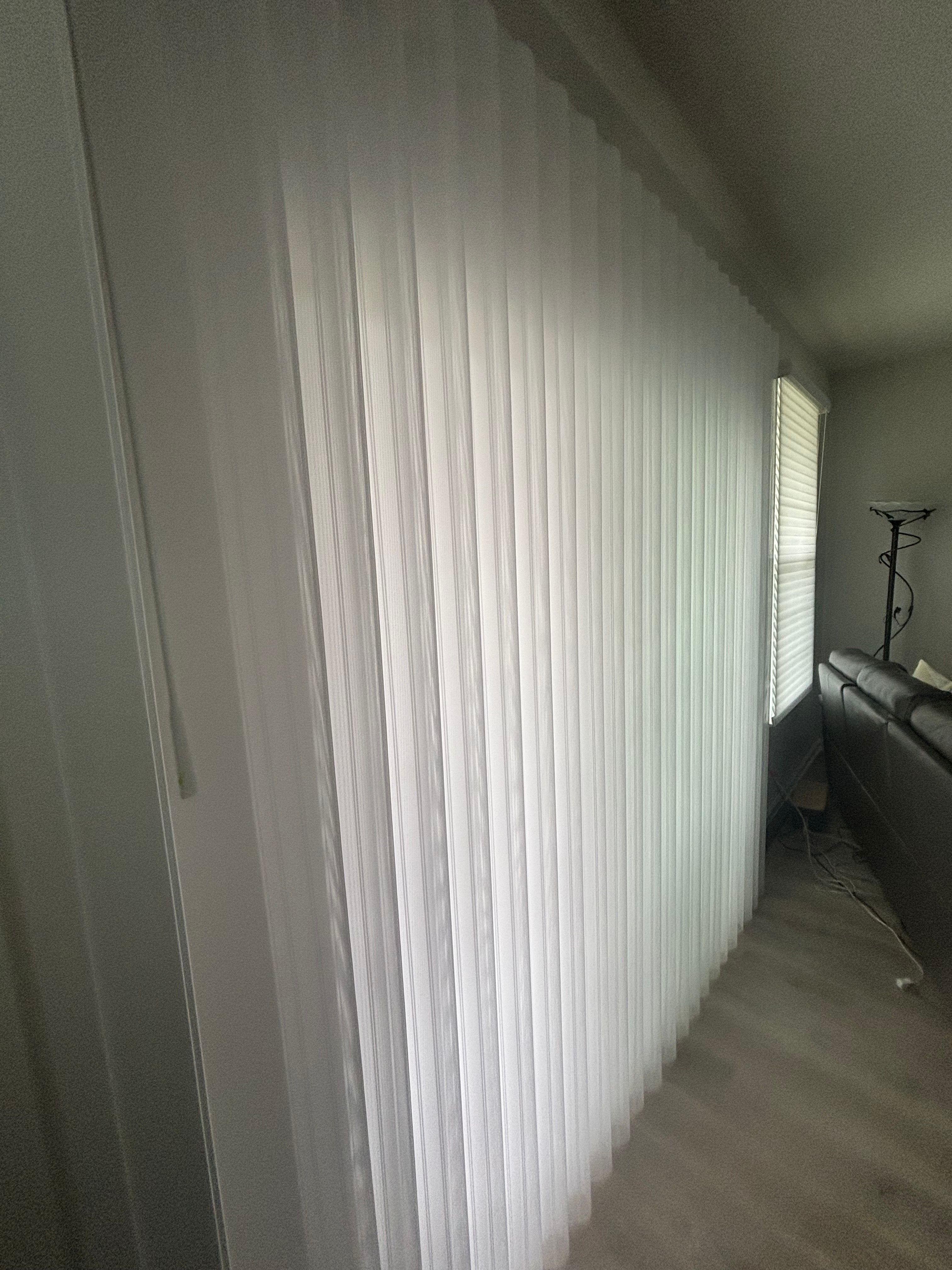 sheer-verticals installed in 19007