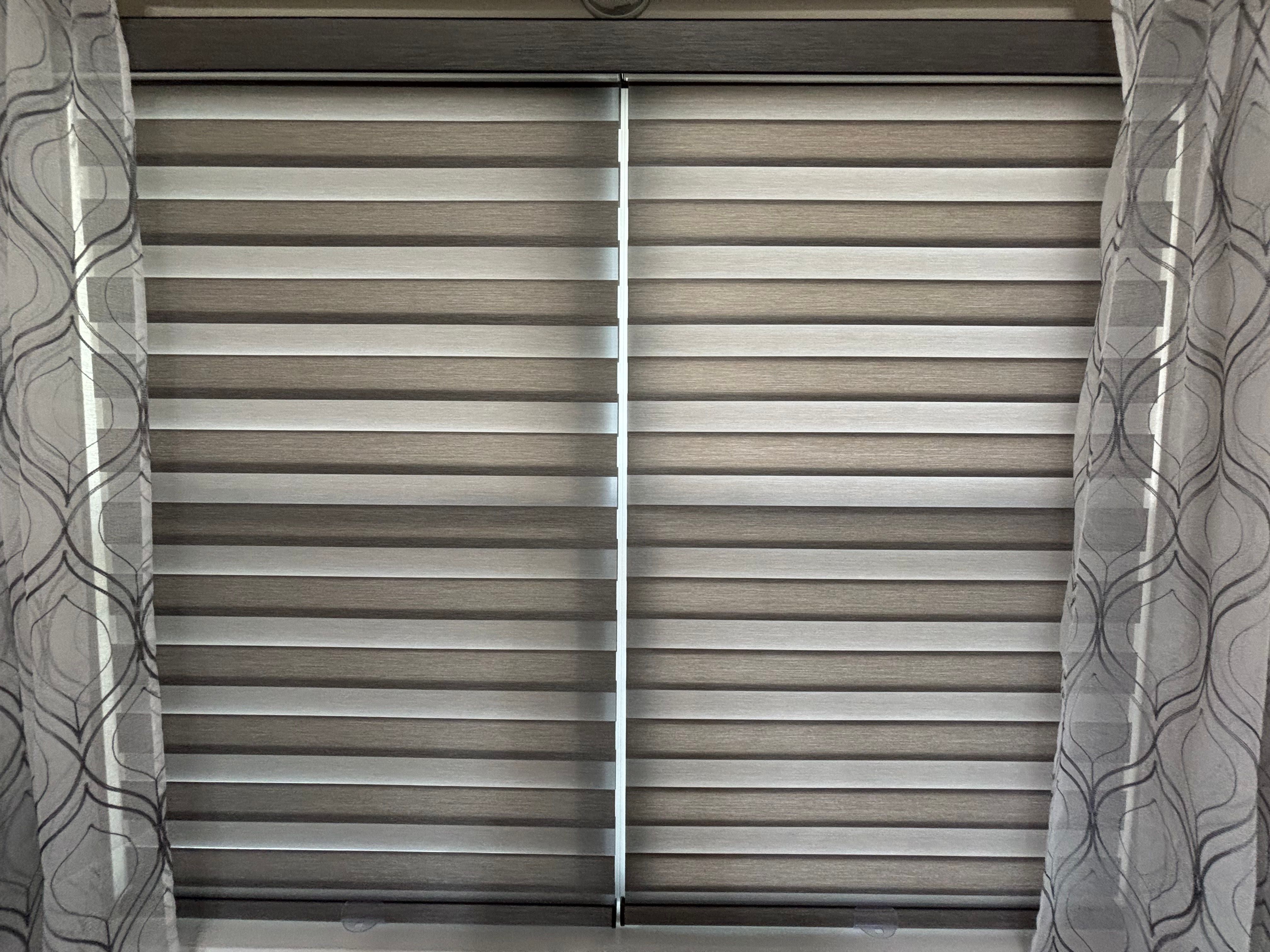 layered-banded-shades installed in 19030