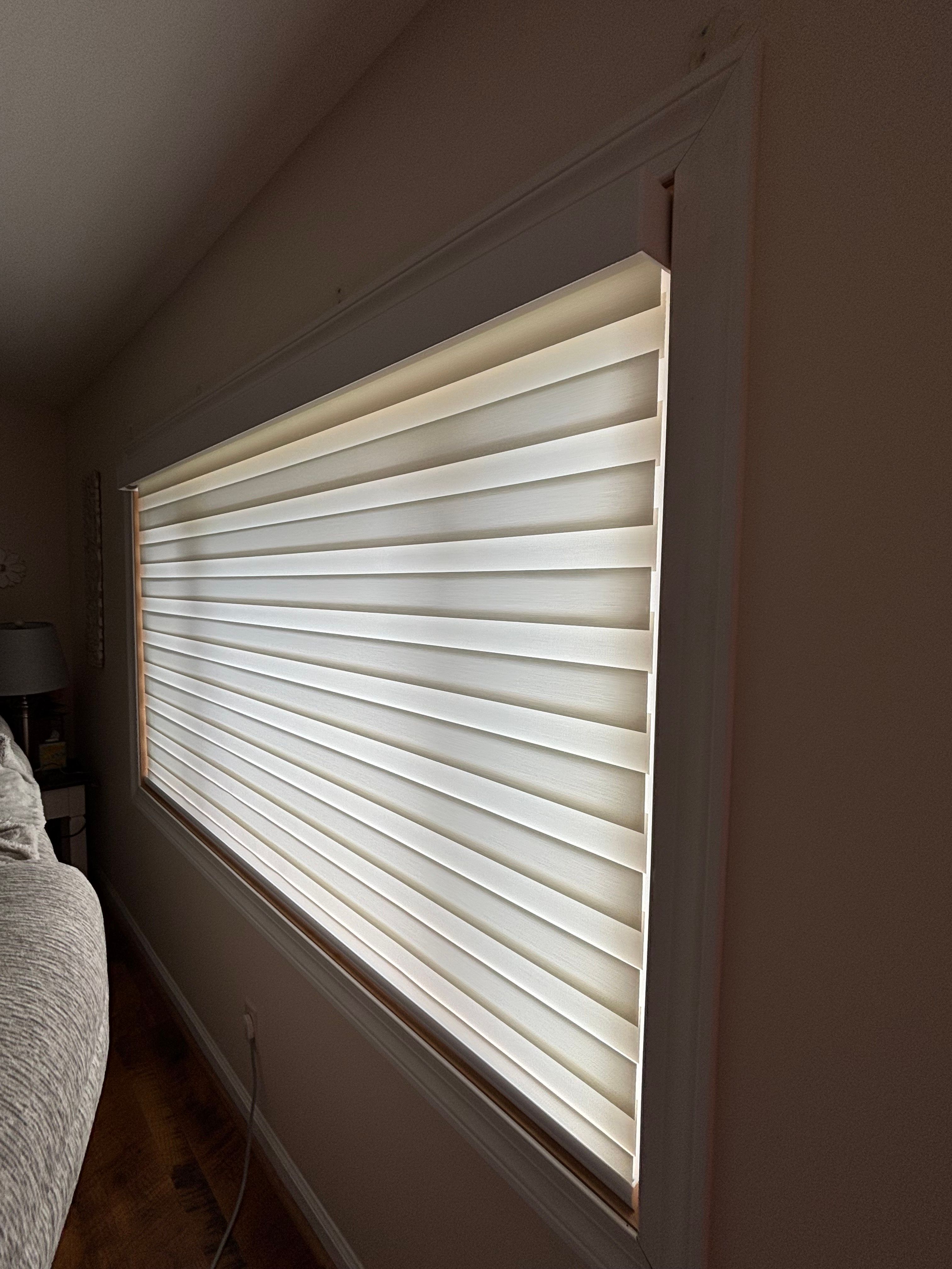 layered-banded-shades installed in 18974