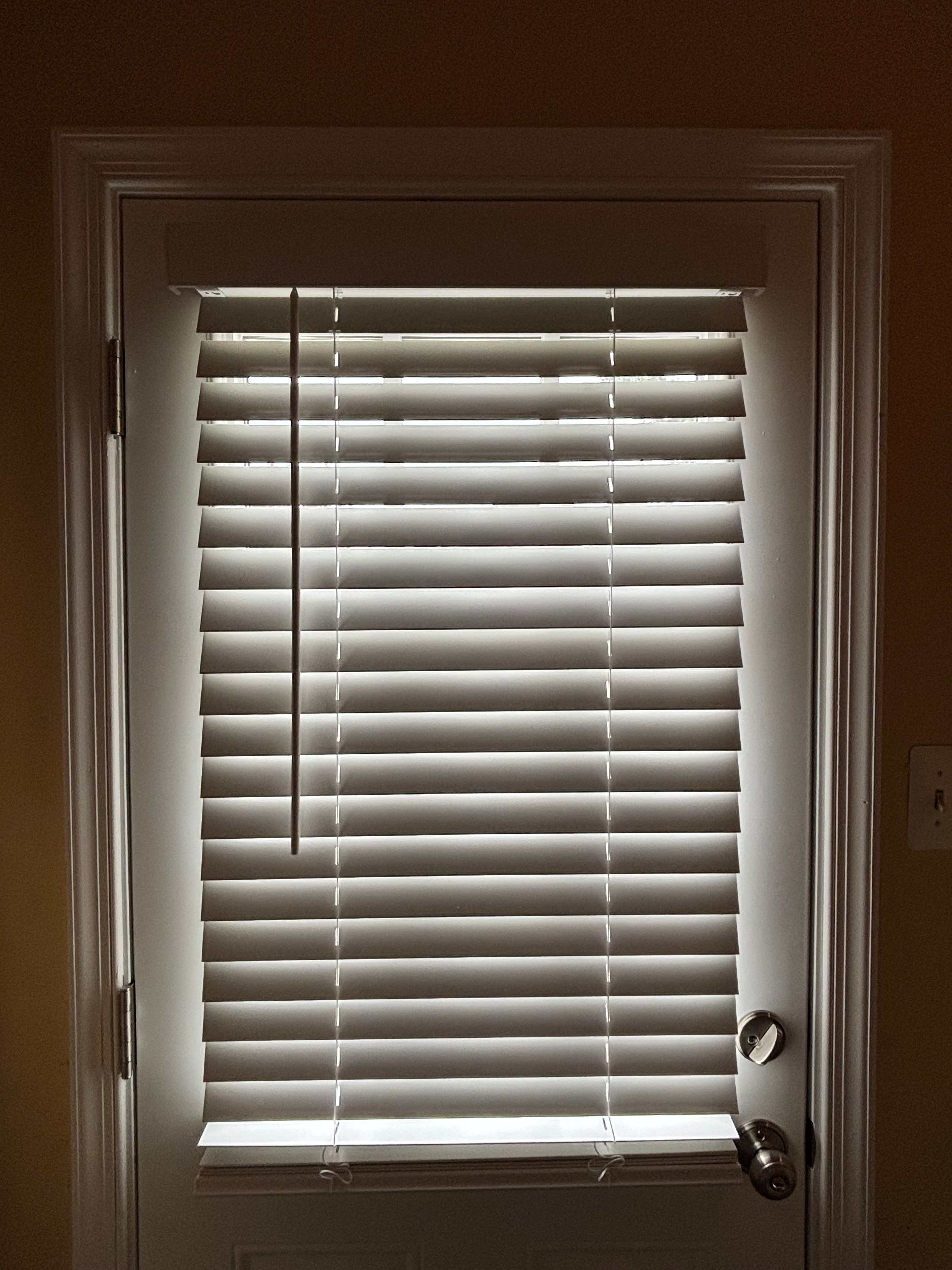 faux-wood-blinds installed in 19020