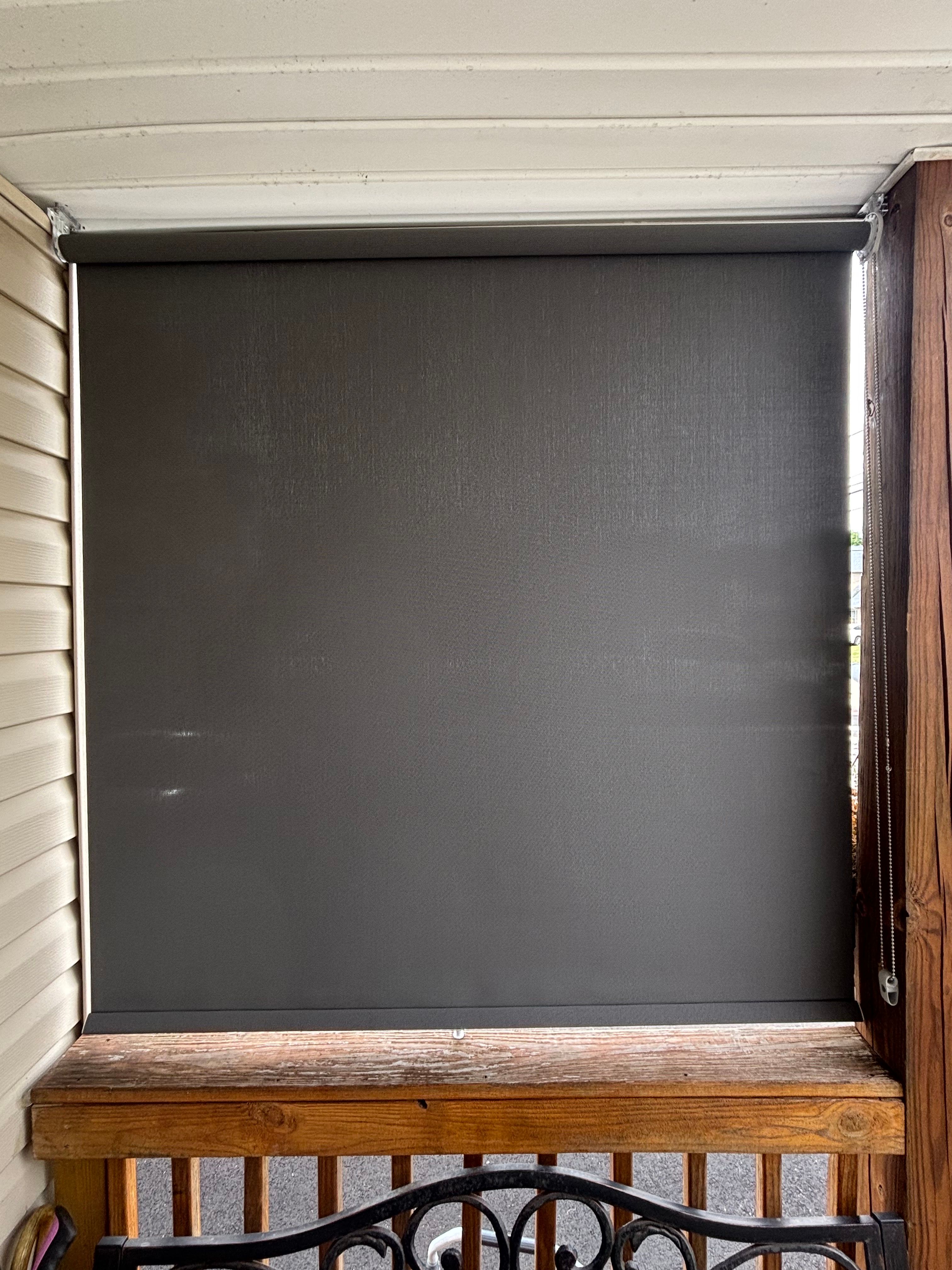 exterior-shades installed in 19007