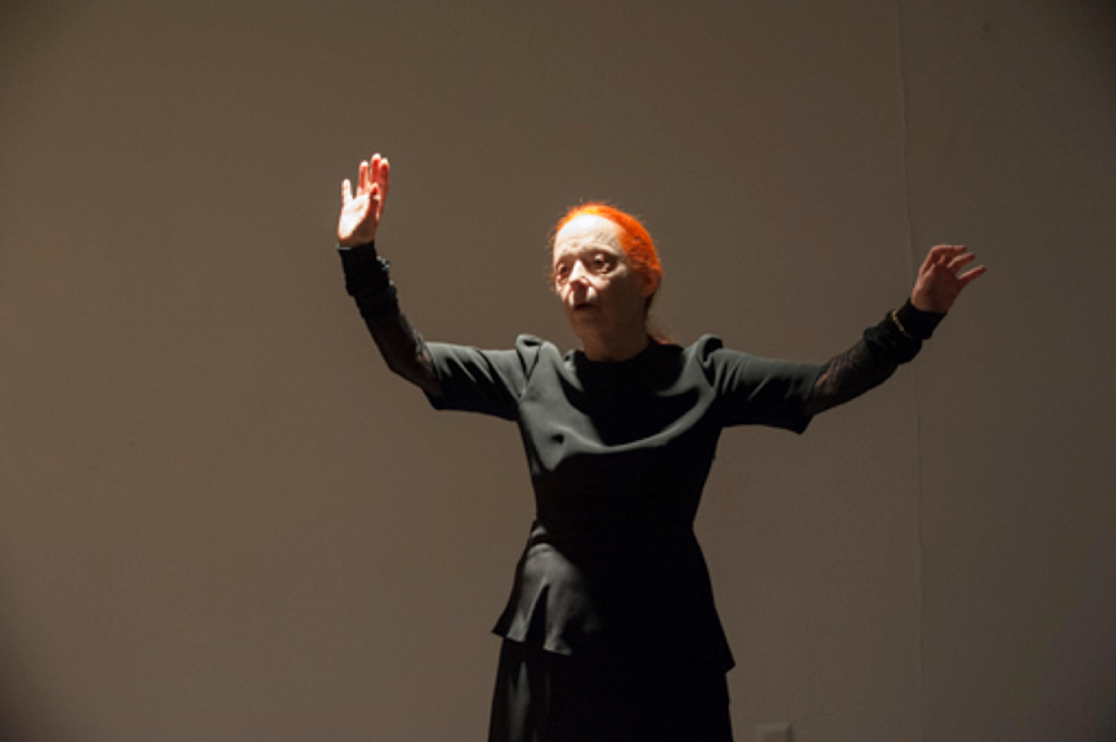 Nils Amadeus Lange und Janet Haufler, «Under the Influence», 2014 / Photo credit: Swiss Performance Art Award 2014
