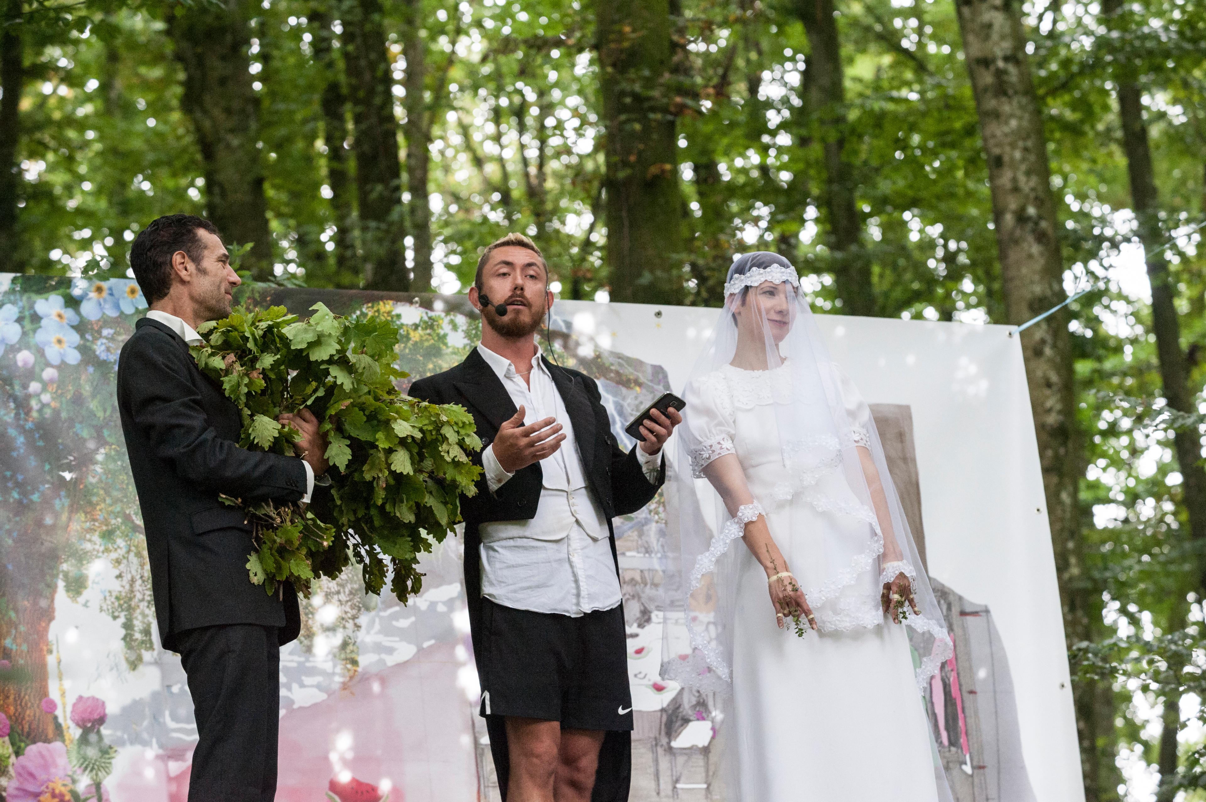 Garett Nelson, «Their Wedding», 2016 / Photo credit: Swiss Performance Art Award 2016