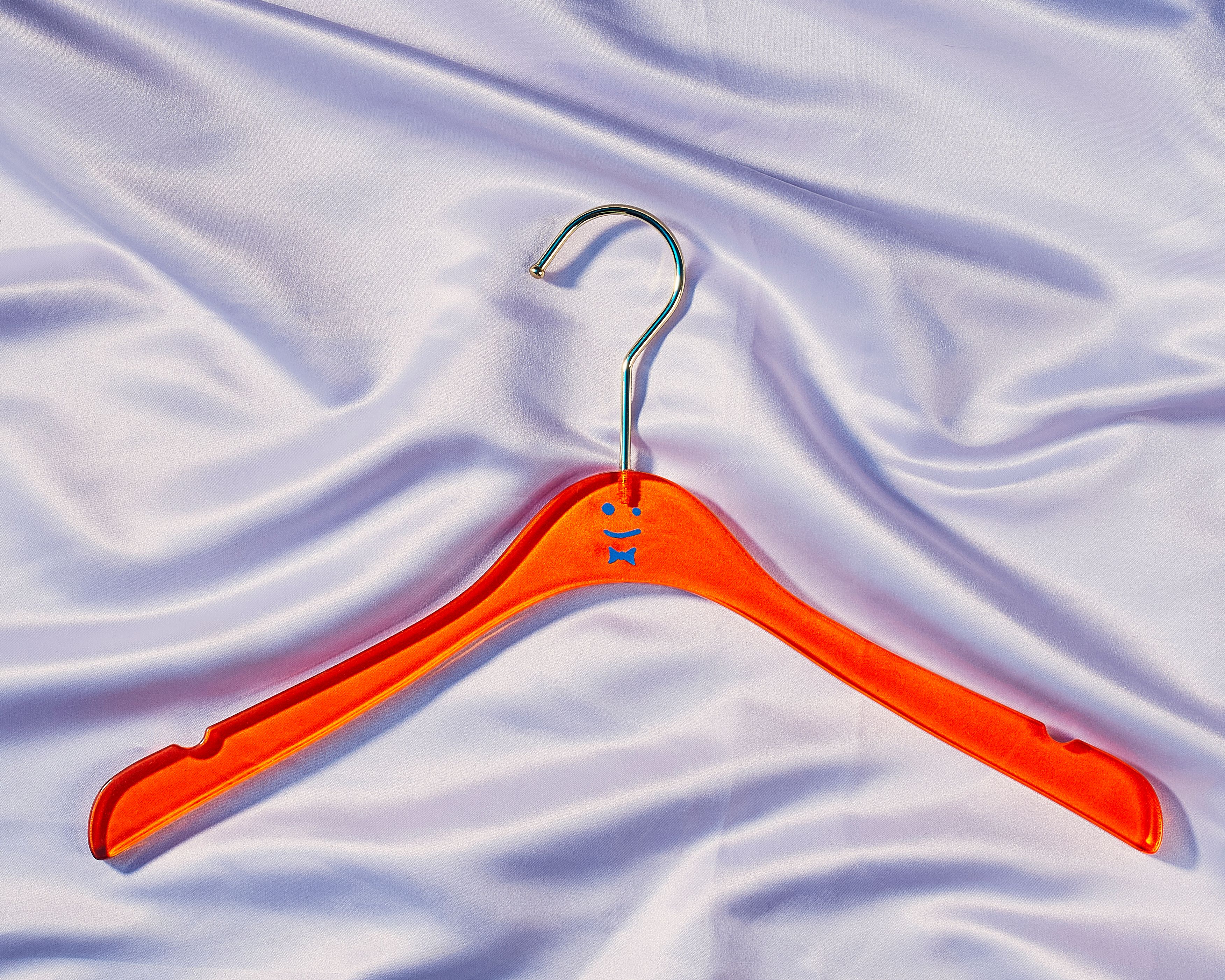 Orange hanger in full