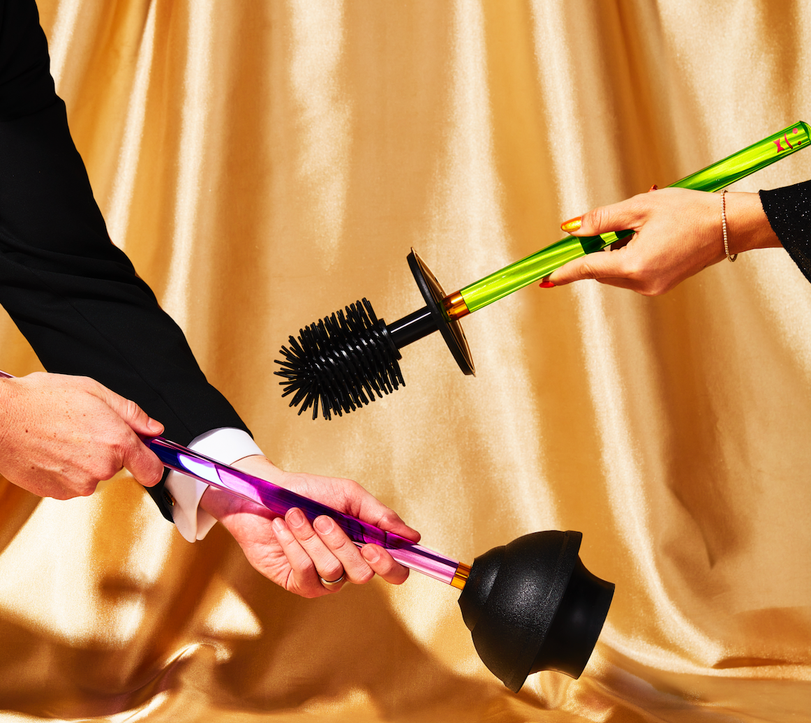 The Plunger and The Toilet Brush_Hands_Square