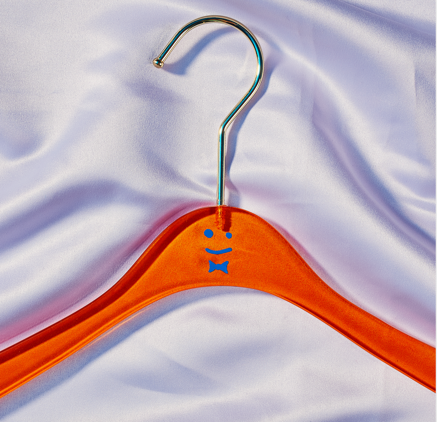 Orange hanger details