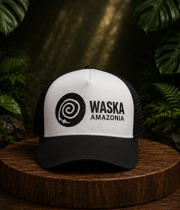 Gorra Blanco y Negro Waska Amazonía