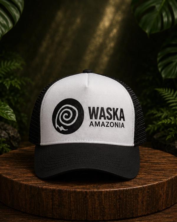 Gorra Blanco y Negro Waska Amazonía