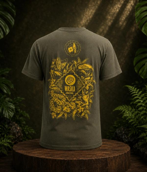 Camiseta Verde Waska Amazonía