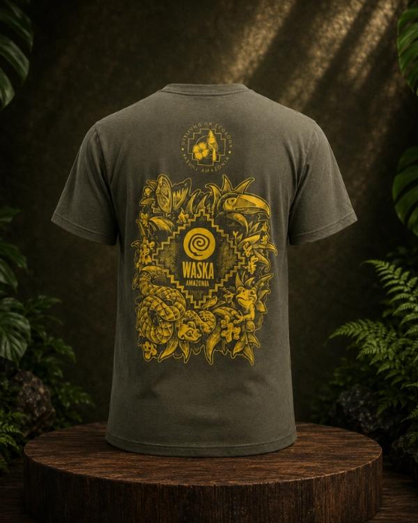Camiseta Verde Waska Amazonía
