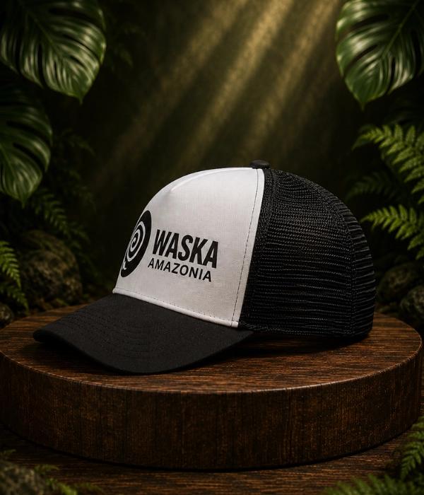 Gorra Blanco y Negro Waska Amazonía