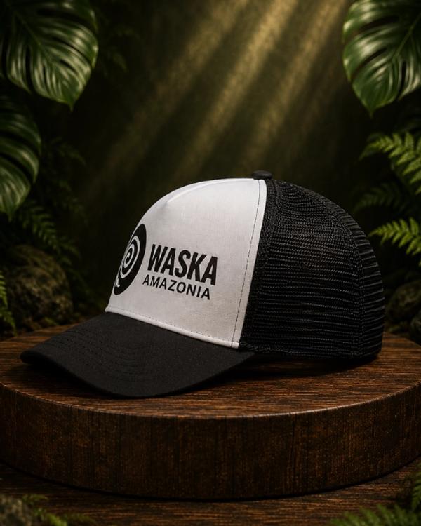 Gorra Blanco y Negro Waska Amazonía