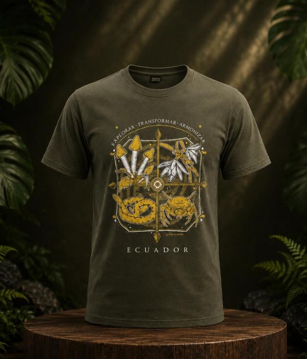 Camiseta Verde Waska Amazonía