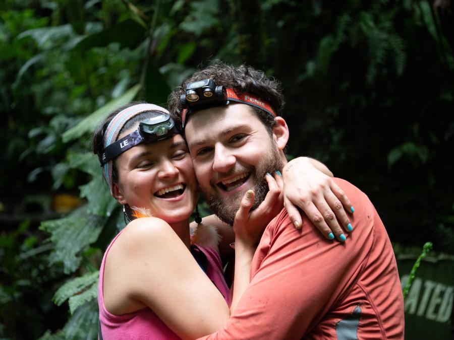 Alex Bentley y Dione Fiallos, co-fundadores de Waska Amazonía