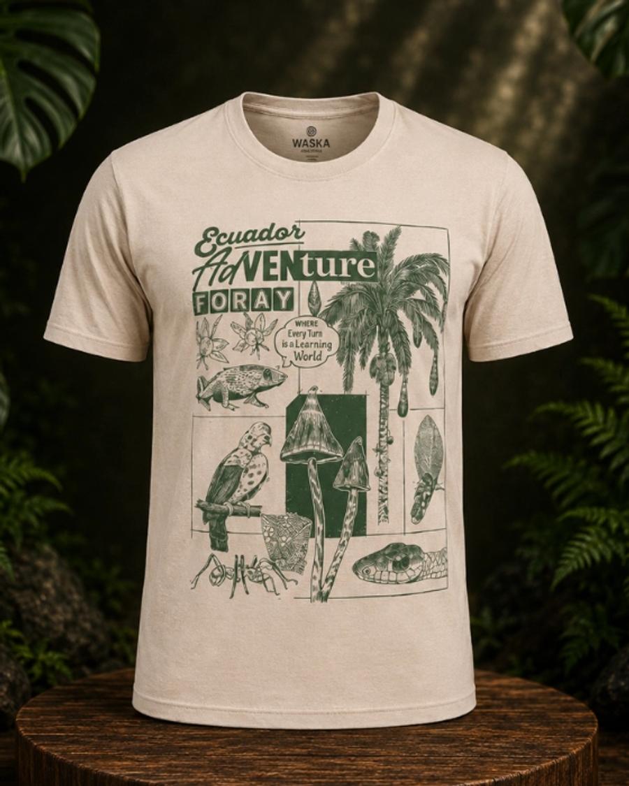 Camiseta Blanca Waska Amazonía