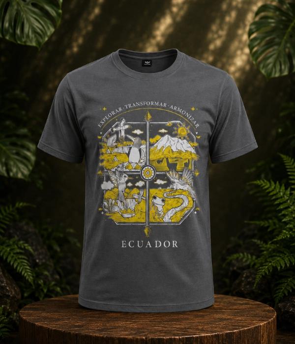 Camiseta Gris Waska Amazonía