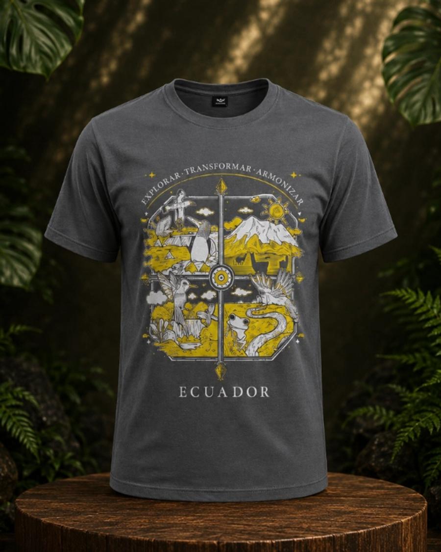Camiseta Gris Waska Amazonía